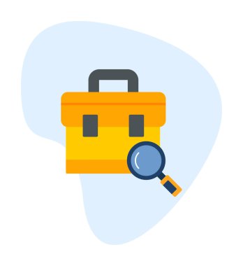 Görev simgesi vektör illüstrasyonu