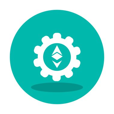 Ethereum Simge vektör çizimi ayarlanıyor