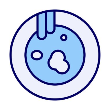 Kirli tabak simgesinin vektör çizimi