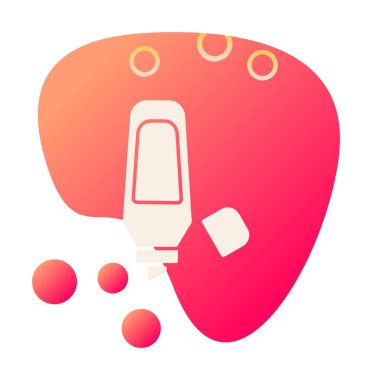 Vurgulama simgesi web basit illüstrasyon