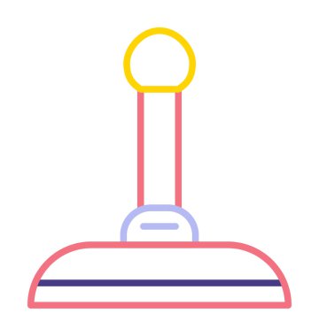 Lastik Damga Web simgesi vektör illüstrasyonu