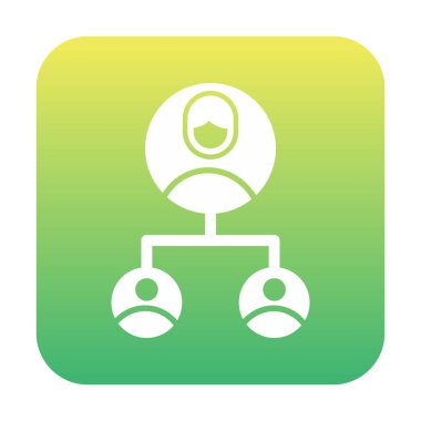 Basit Yardımcı Pazarlama simgesi, vektör illüstrasyonu