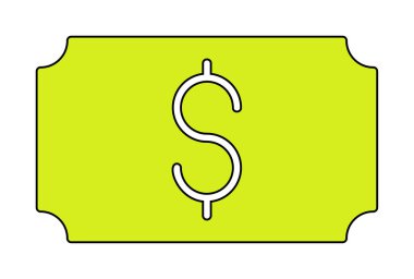 para simgesi, vektör illüstrasyonu basit tasarım