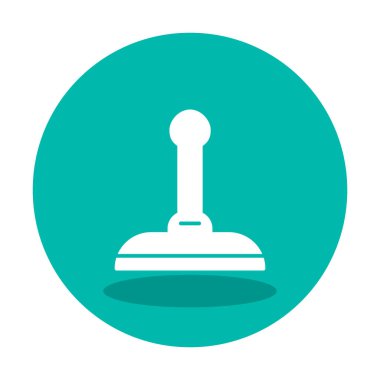 Lastik Damga Web simgesi vektör illüstrasyonu