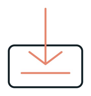  Simge indir, vektör illüstrasyonu basit tasarım