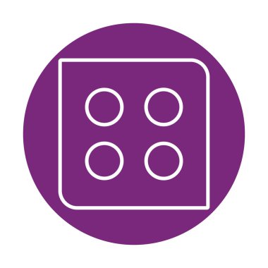 Menü web simgesi, vektör çizim