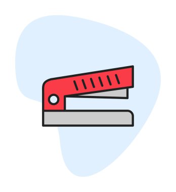 Zımba simgesi, modern tasarım illüstrasyonu            