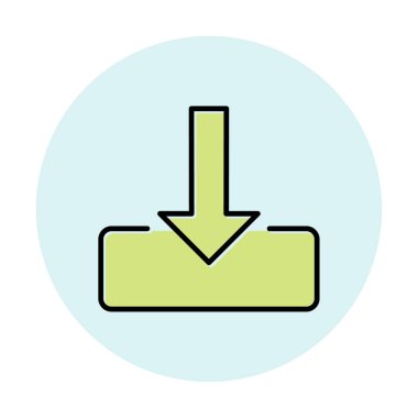  Simge indir, vektör illüstrasyonu basit tasarım