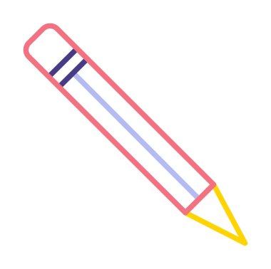 kalem simgesi vektör illüstrasyonu