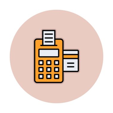 Vektör olarak EDC simgesi. logotype