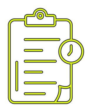 Pano simgesi, vektör illüstrasyonu basit tasarım