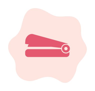 Zımba simgesi, modern tasarım illüstrasyonu            