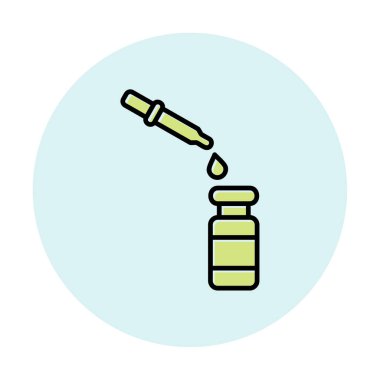 Bırakıcı simgesi vektör illüstrasyon grafik tasarımı