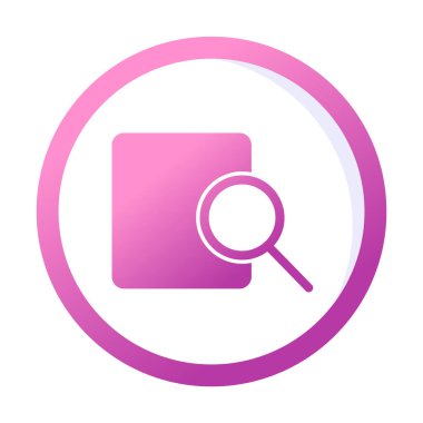 Büyütücü Cam Hat Simgesi