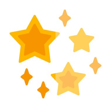 yıldızların vektör illüstrasyonu