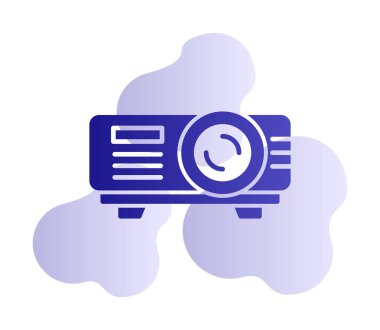 Projector  web icon vector illustration