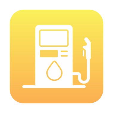 Yakıt İstasyonu simgesi taslak biçimi