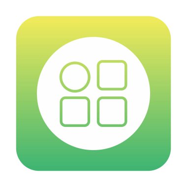 Menü web simgesi, vektör çizim