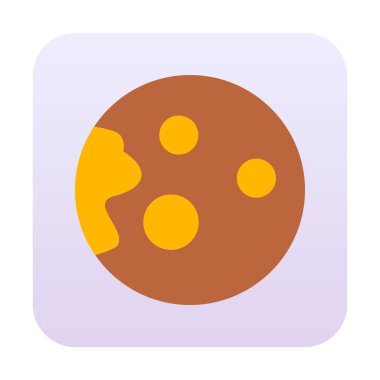 Gezegenler simgesi, vektör illüstrasyonu