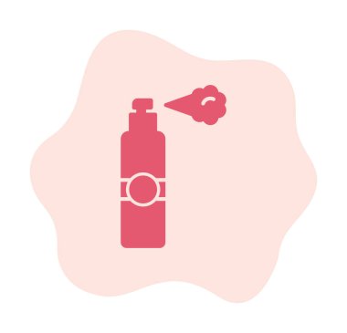 Sprey simgesi. Vektör konsept illüstrasyon tasarımı için