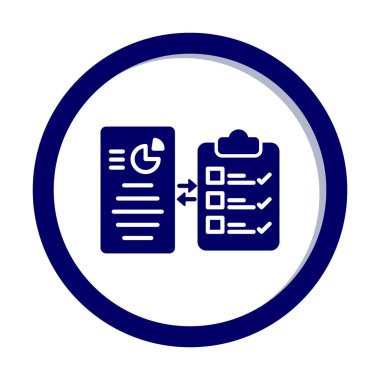 Çalışma Akımı web simgesi, vektör illüstrasyonu 