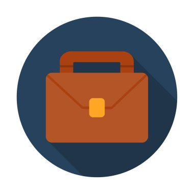 evrak çantası web basit simge illüstrasyonu