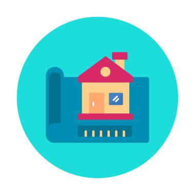 Vektör Yapı Çizim simgesi illüstrasyonu                                                    