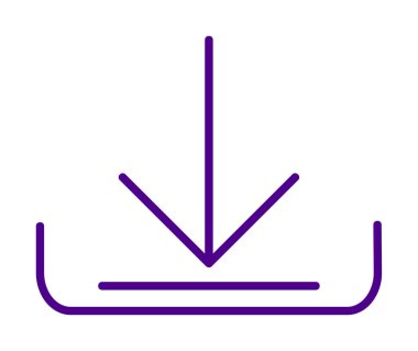  Simge indir, vektör illüstrasyonu basit tasarım