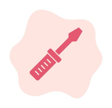 tornavida ikonu vektör çizimi