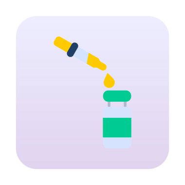 Bırakıcı simgesi vektör illüstrasyon grafik tasarımı