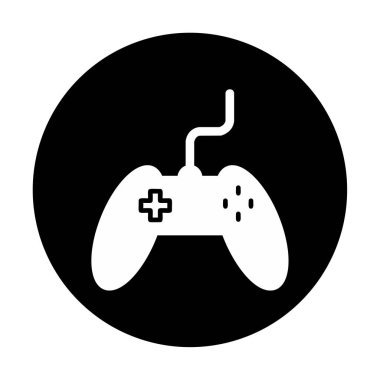 Basit bir oyun alanı simgesi, renkli kontrol simgesi. Vektör illüstrasyonu