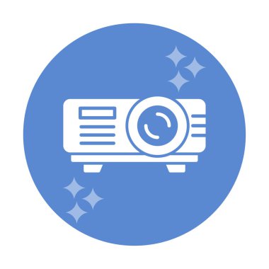 Projector  web icon vector illustration