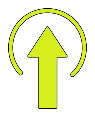 Simge işareti vektör çizim upload