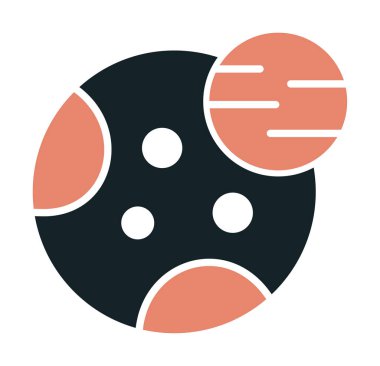 Gezegenler simgesi, vektör illüstrasyonu