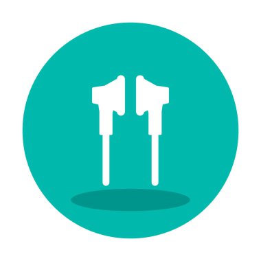 Kulaklık simge vektör çizim