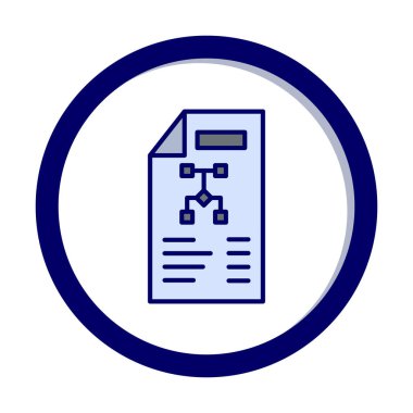 Dosya vektör simgesini çalıştır. Yazdırma, mobil ve web uygulamaları için kullanılabilir.