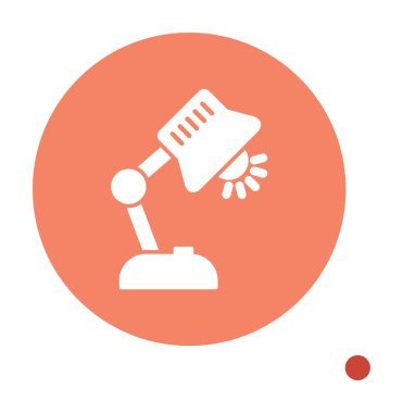 tablo lambası vektör illüstrasyonu