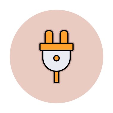 güç dolgusu, web simgesi basit tasarım 