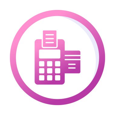 Vektör olarak EDC simgesi. logotype