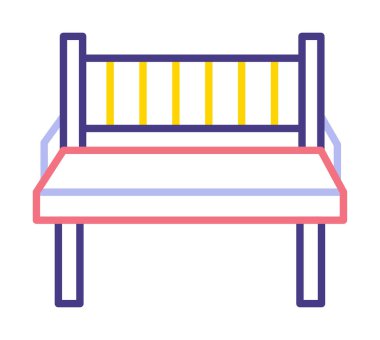 benek illüstrasyon düz vektör simgesi