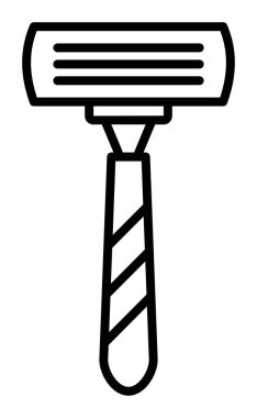 Jilet. Web simgesi basit illüstrasyon