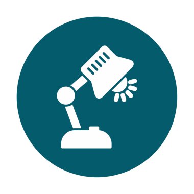 tablo lambası vektör illüstrasyonu