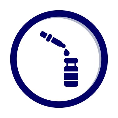 Bırakıcı simgesi vektör illüstrasyon grafik tasarımı