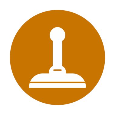 Lastik Damga Web simgesi vektör illüstrasyonu