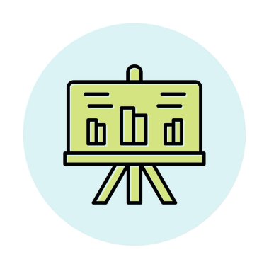 İnşaat planı simgesinin vektör illüstrasyonu               