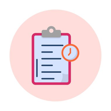 Pano simgesi, vektör illüstrasyonu basit tasarım