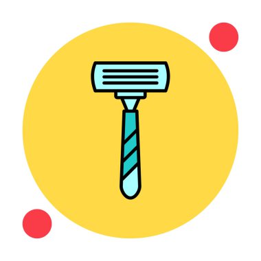 Jilet. Web simgesi basit illüstrasyon