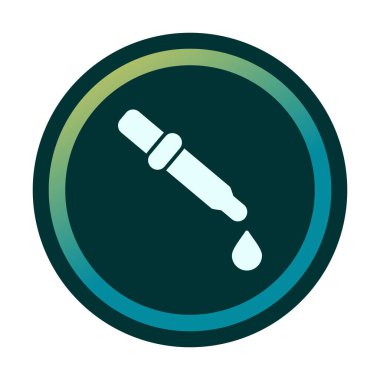 İlaç indirme çizgisi simgesi tasarım vektörü şablonu