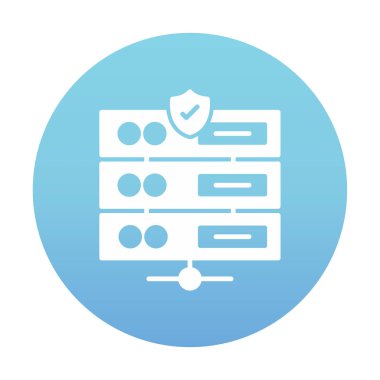 ağ simgesi çizimi. Sunucu                    