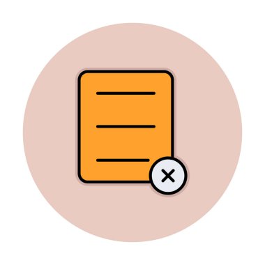 dosya simgesi, vektör illüstrasyonu basit tasarım